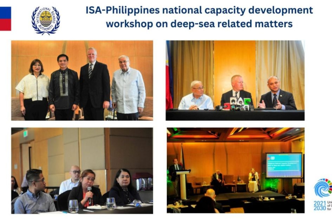 ISA-Philippines National Capacity Development Workshop on Deep-Sea Related Matters Opens in the Philippines
